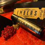 EMBERS Perfume Oil | Jane Eyre Inspired Fragrance | Natural Vetiver Amyris Scent | Gothic Romance Perfume | Smoky Wood Aroma |Theater Potion