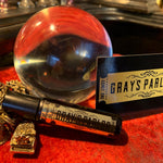 GRAY'S PARLOR Perfume Oil | Natural Decadent Scent | Handmade Vetiver Oakmoss Tobacco Fragrance | Vegan Literary Cologne | Theater Potion