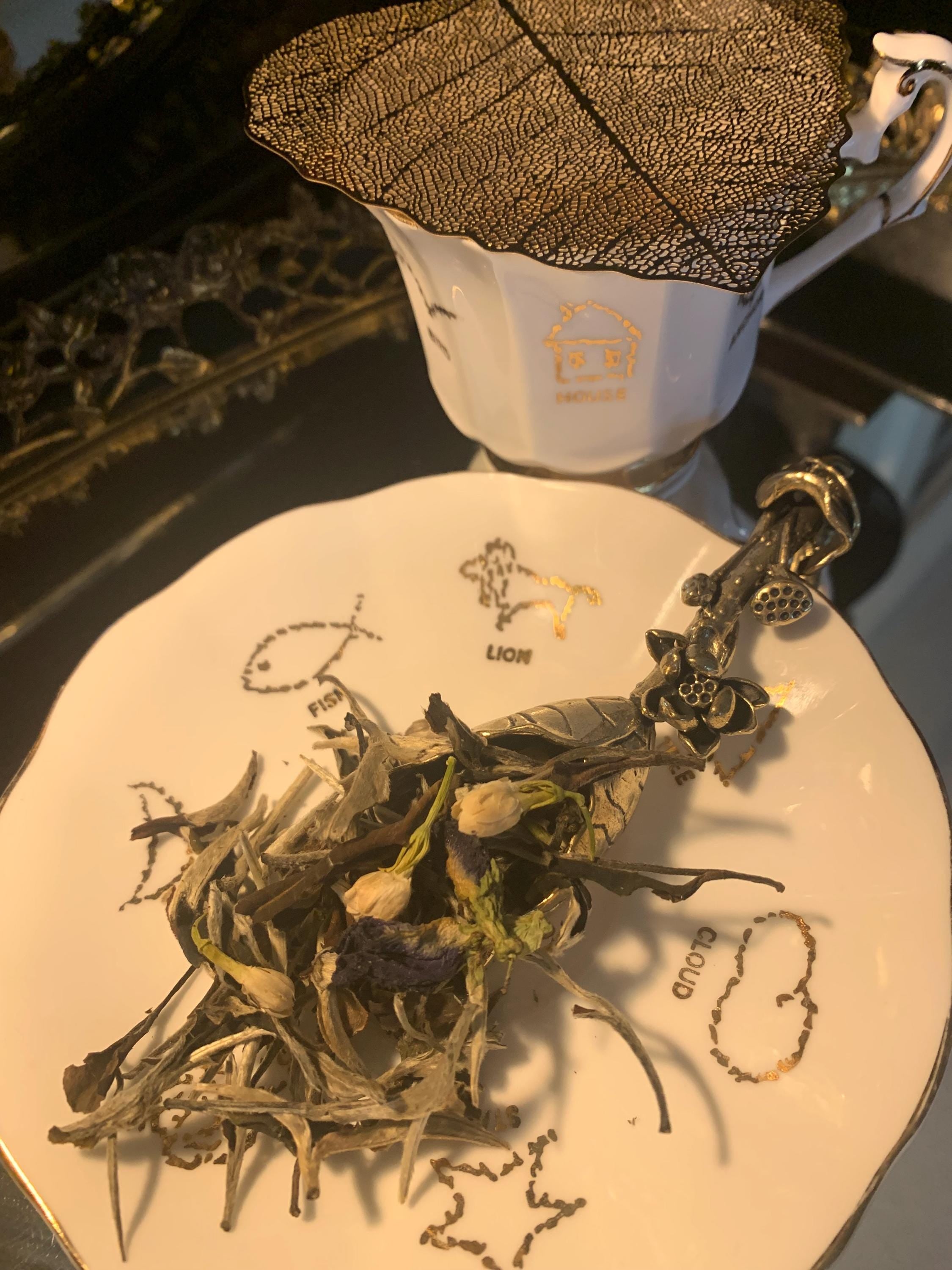 Swan Lake Moon Tea | Color Changing White Tea with Jasmine & Butterfly Pea | Magical Blue Tea Blend | Ballet Inspired Gift